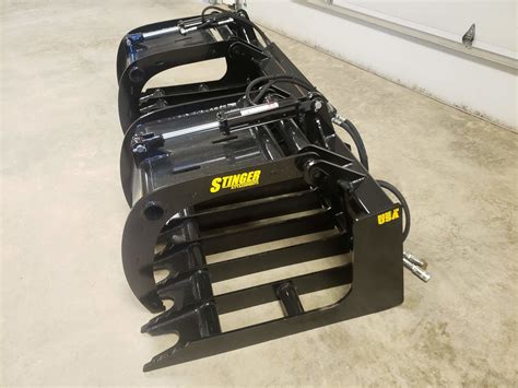 used skid steer snow plow attachment|used skid steer grapple attachment.